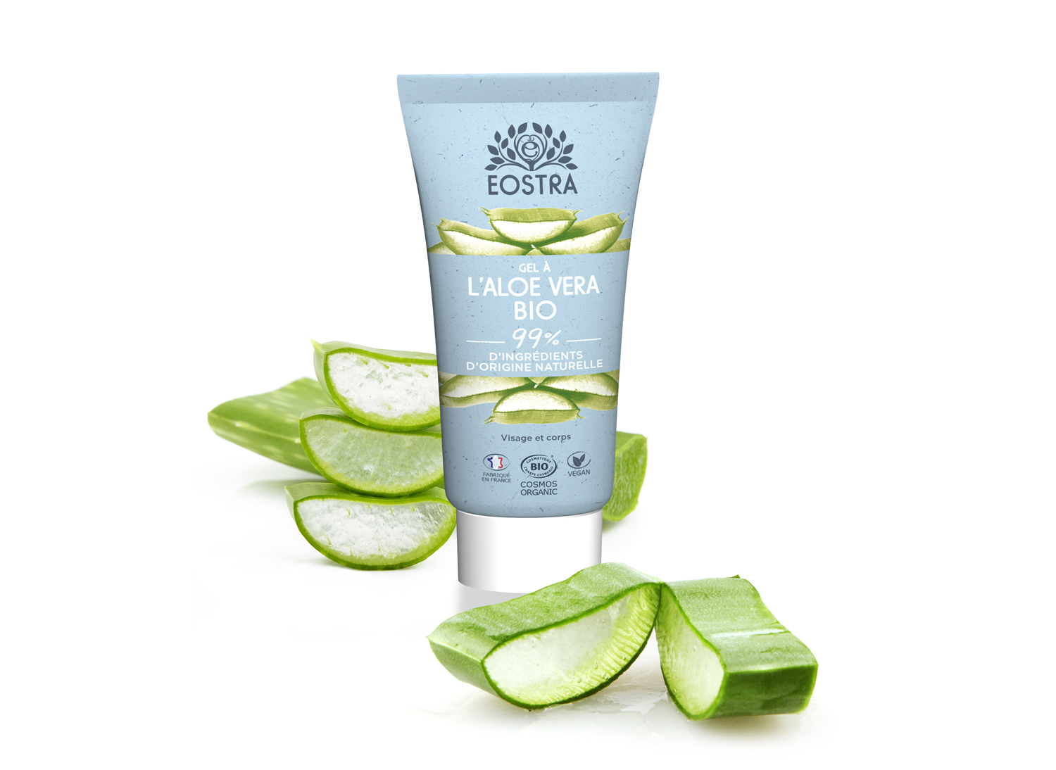GEL À L’ALOE VERA <em>CERTIFIÉ BIO</em>